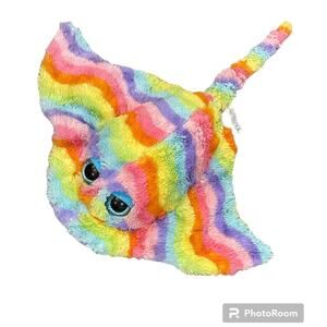 Petting zoo Colorful Stingray Fish Plush Turks Caicos 1994